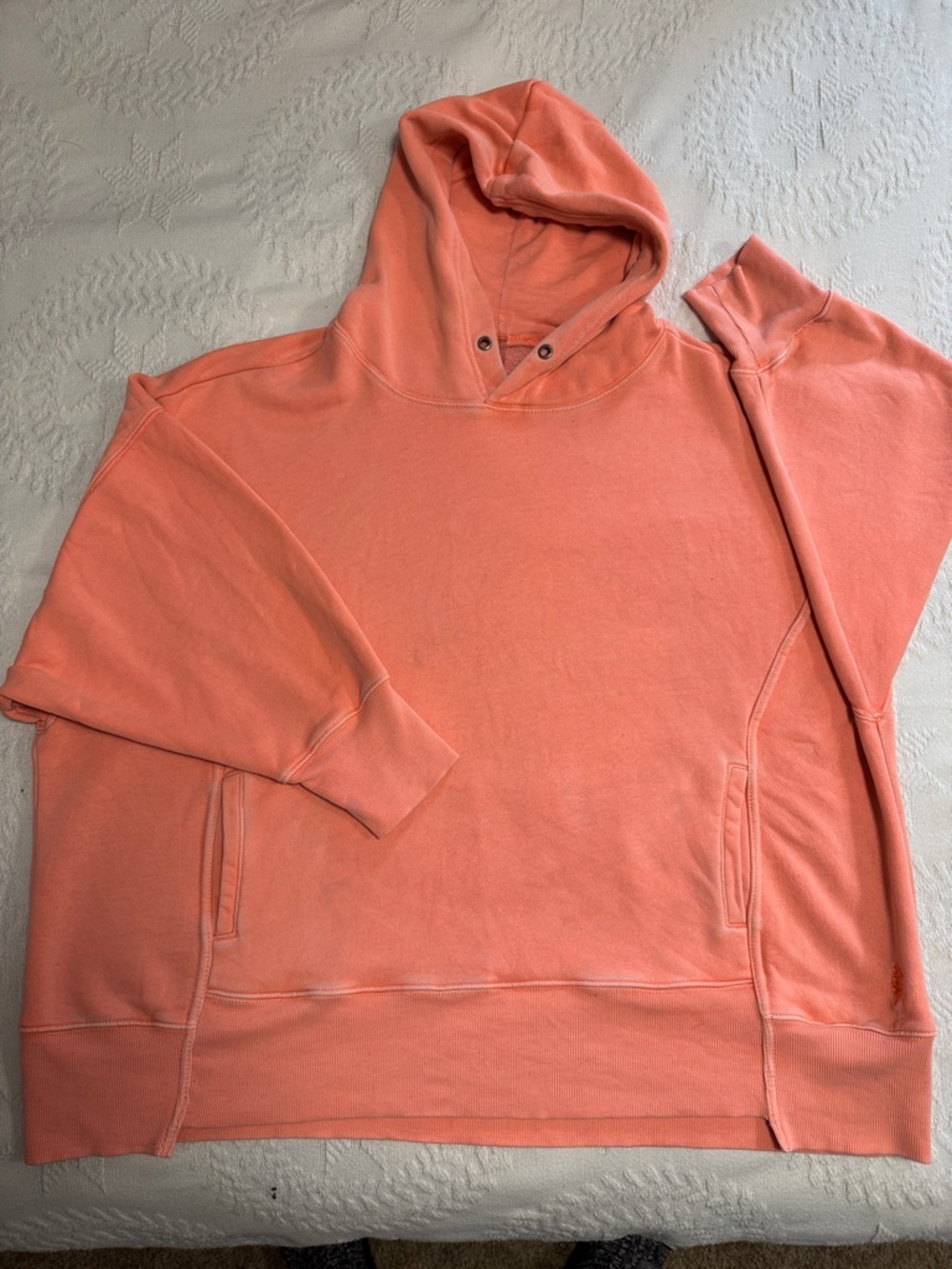 Free People Coral Pullover Hoodie
